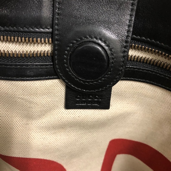 Gucci Tiger Face Soft GG Supreme Tote, Beige - Picture 4 of 8